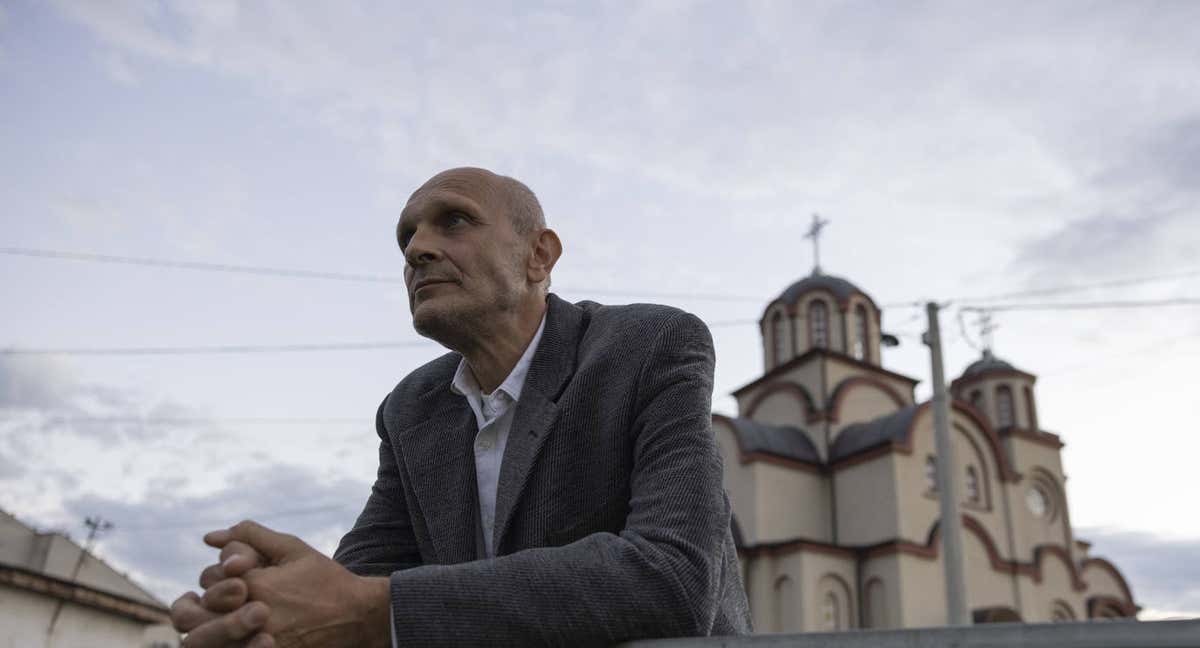 Spasic posa para Relevo en su localidad natal, Kragujevac. /Salvador Fenoll