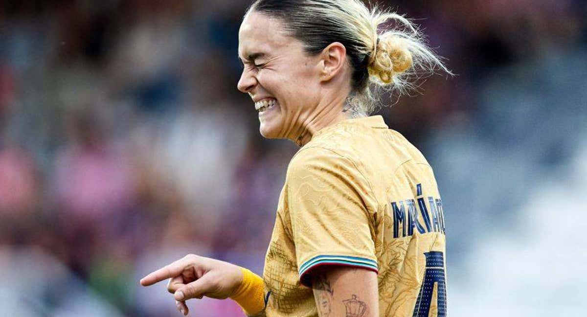 Mapi León, jugadora del Barça. /LALIGA