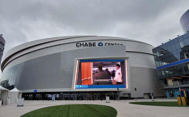 El Chase Center, la joya de la corona de los Warriors.