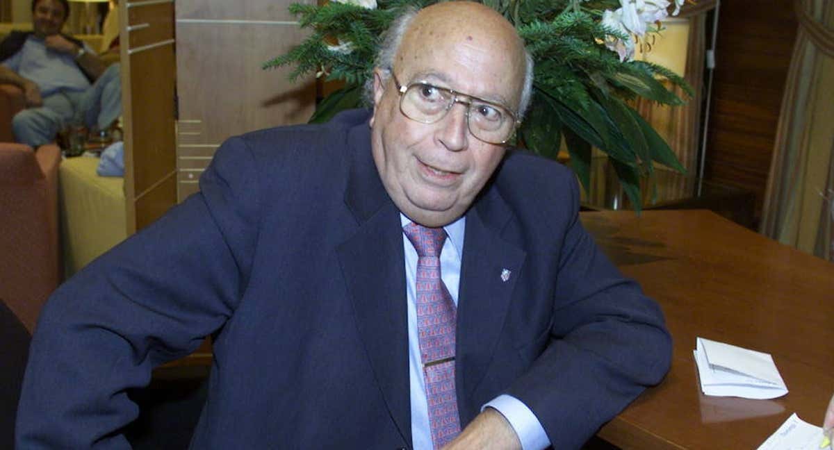 Lázaro Albarracín, vicepresidente del Atlético de Madrid./Juan Leal