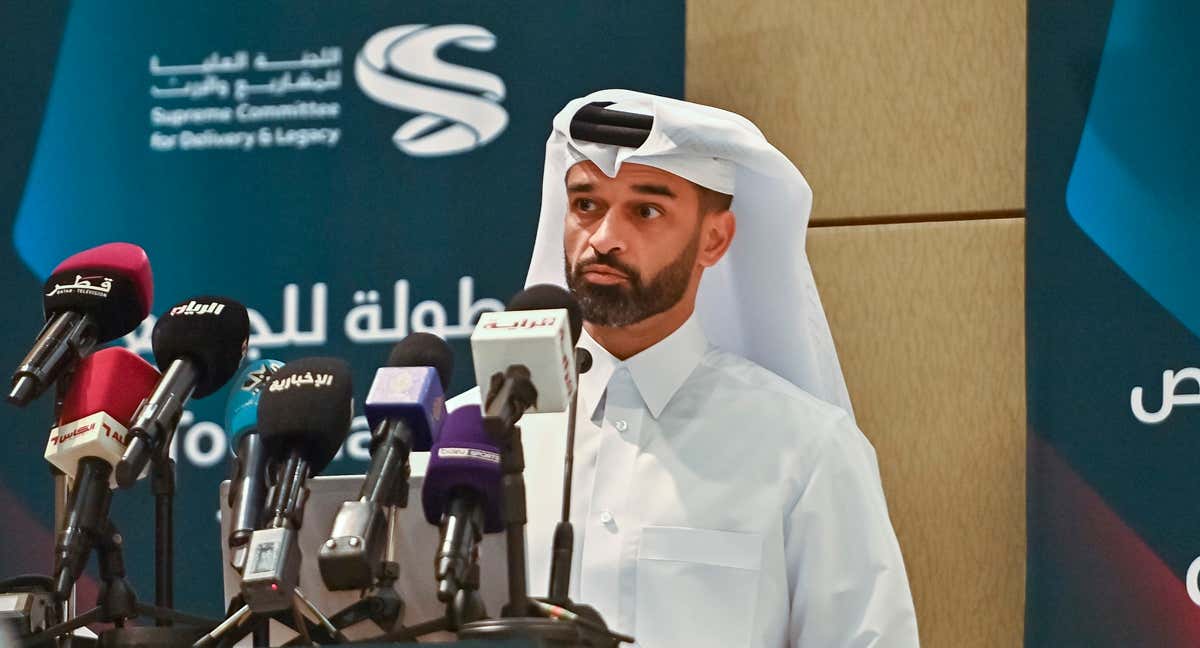 Al-Thawadi, máximo responsable del Mundial en Catar. /Reuters