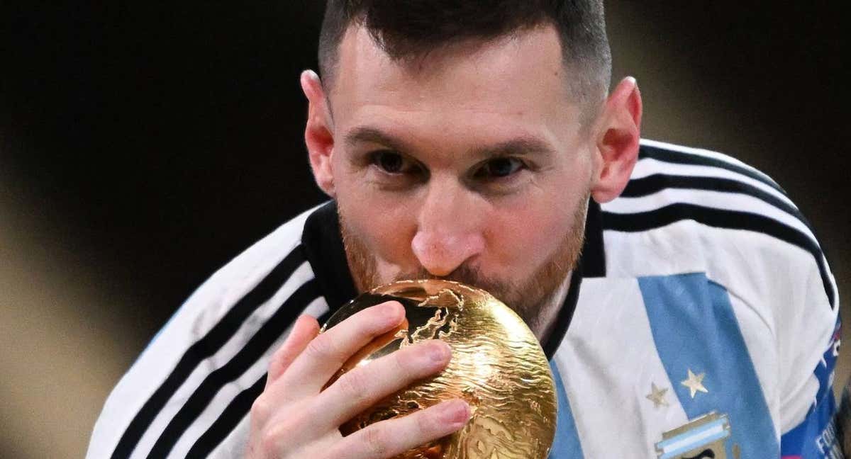 Leo Messi durante el Mundial./REUTERS