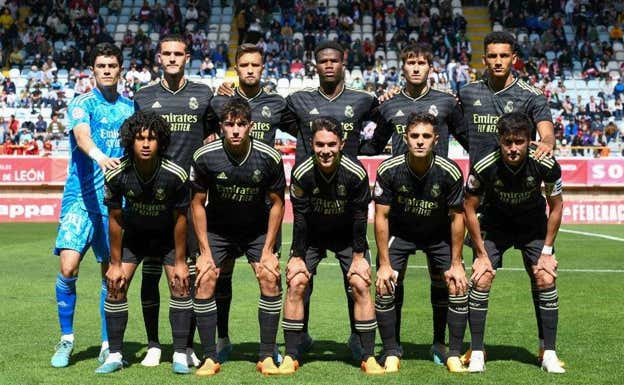 El once del Castilla en León.