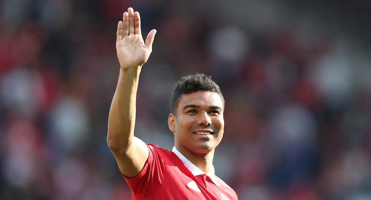 Casemiro, futbolista del Manchester United./EFE