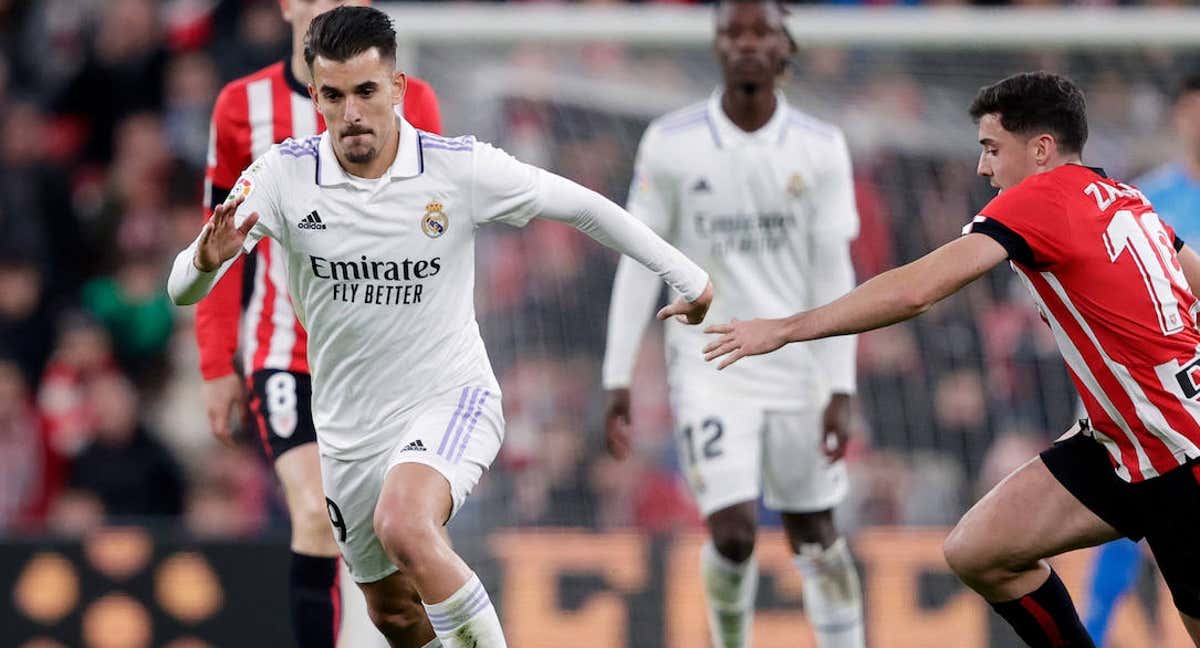 Ceballos, en un partido de esta temporada./GETTY
