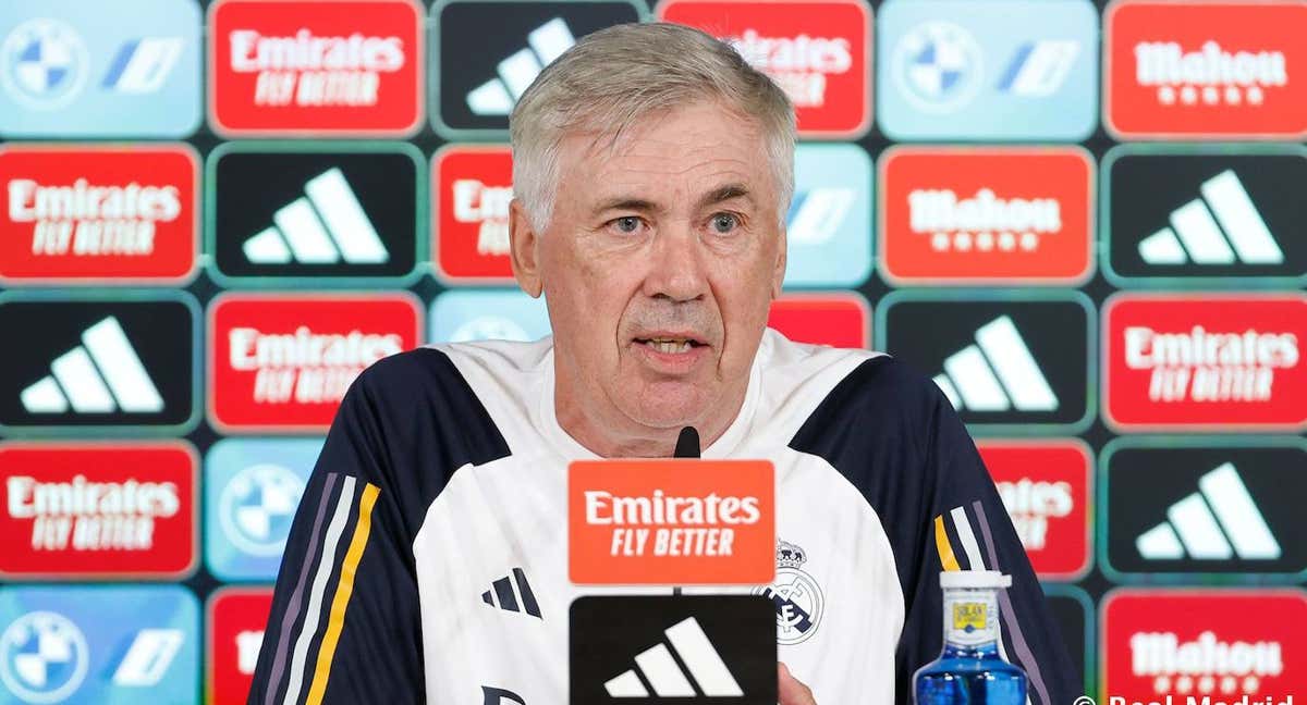 Carlo Ancelotti./Real Madrid
