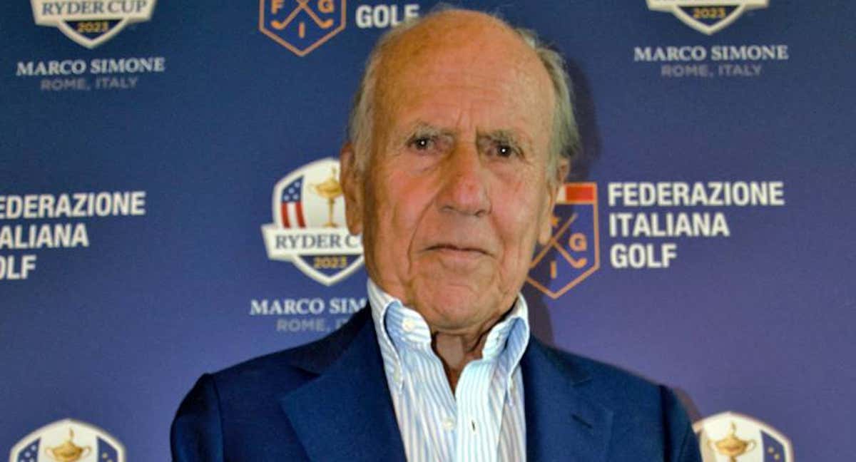 Franco Chimenti, presidente de la Federación Italiana de Golf. /RELEVO