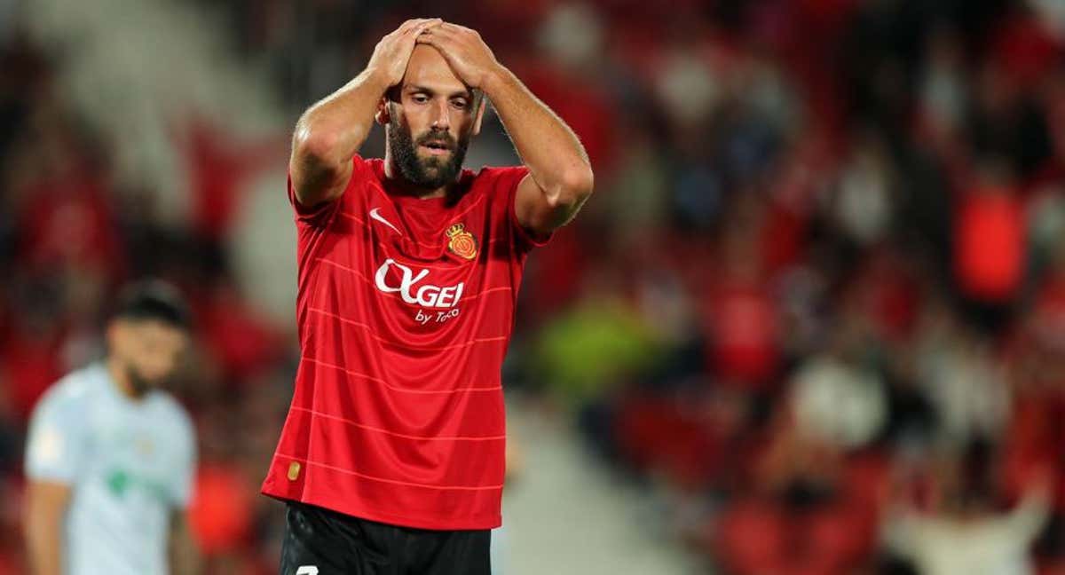 Muriqi lamenta una ocasión fallada. /LALIGA