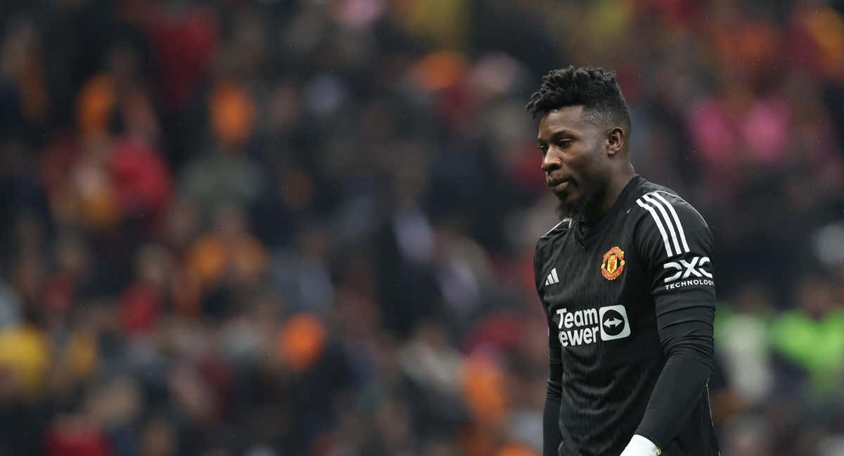 André Onana tras el partido ante el Galatasaray. /EFE