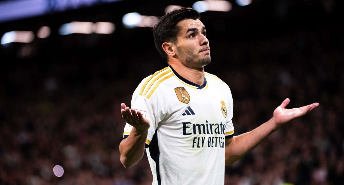 Brahim celebra el gol ante el Granada. /EP