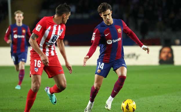 Nahuel Molina y Joao Félix han sido dos de ls decepciones de lo que llevamos de temporada. AFP