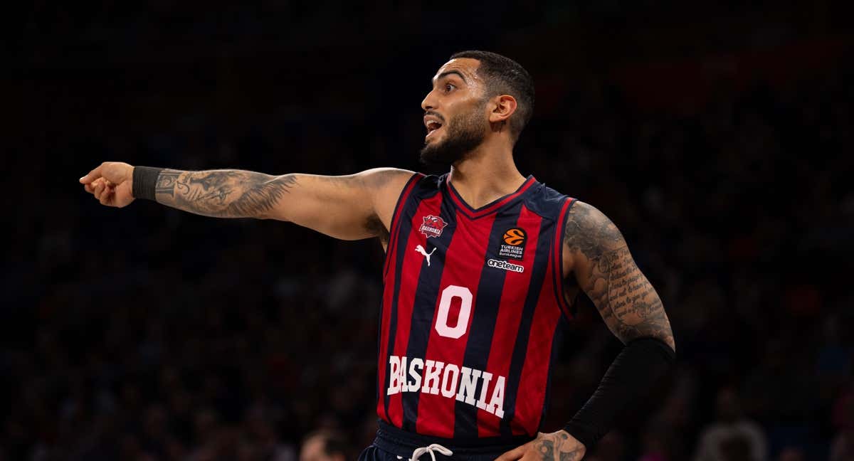 Markus Howard durante la victoria del Baskonia frente al Alba Berlín/ EUROLIGA