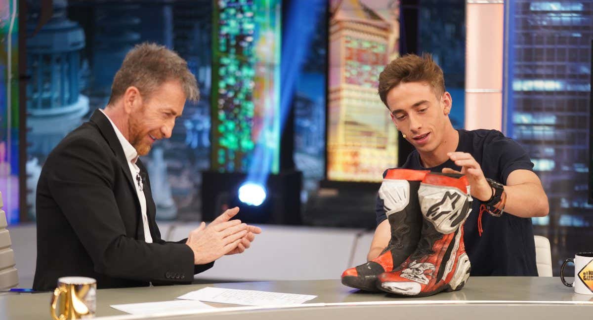 Pedro Acosta en el Hormiguero. /Redes sociales