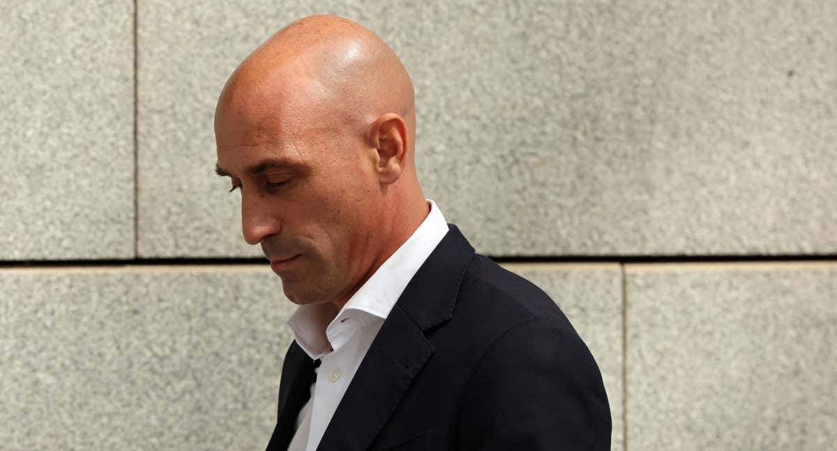 Luis Rubiales, expresidente de la RFEF. /AFP