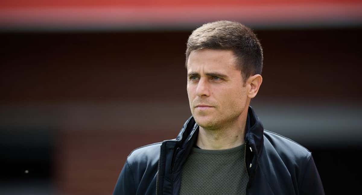 Alessio Lisci, en el partido ante el Valladolid./LALIGA