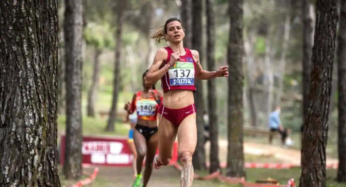 Irene Sánchez-Escribano, durante una carrera. /AGENCIAS
