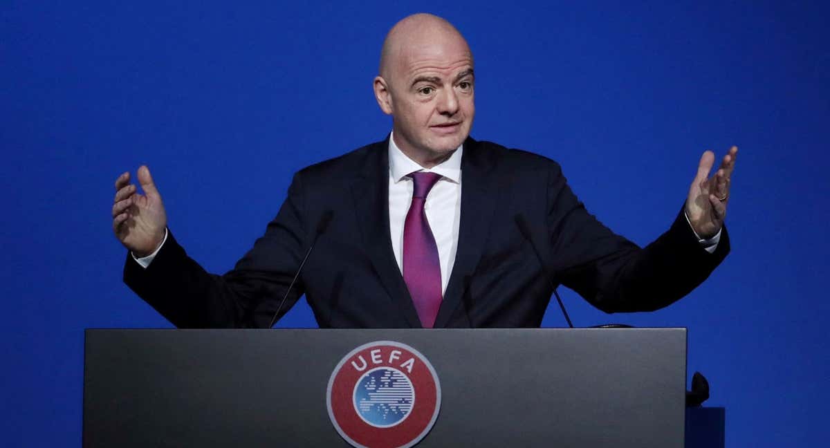 Gianni Infantino, presidente de la FIFA. /EFE