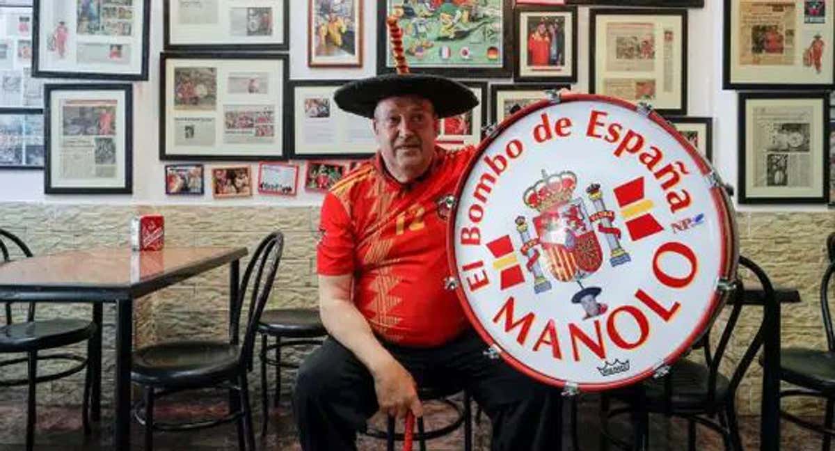 Manolo el del bombo./EFE