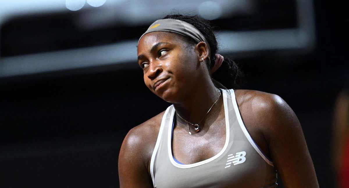 Coco Gauff, una de las grandes atracciones de la jornada del jueves 24 de abril en el Mutua Madrid Open 2025. /REUTERS