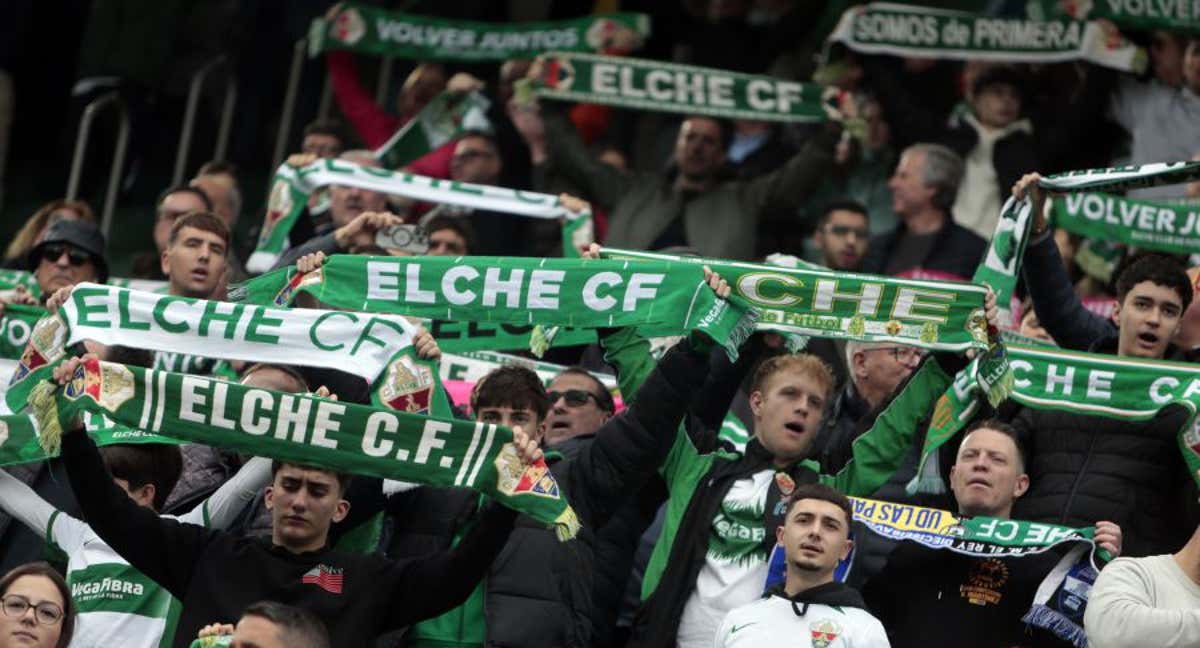 La afición del Elche./LALIGA