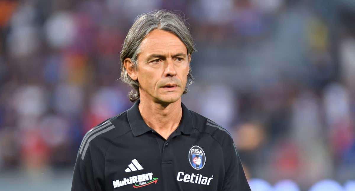 Pippo Inzaghi es el entrenador del Pisa./REUTERS
