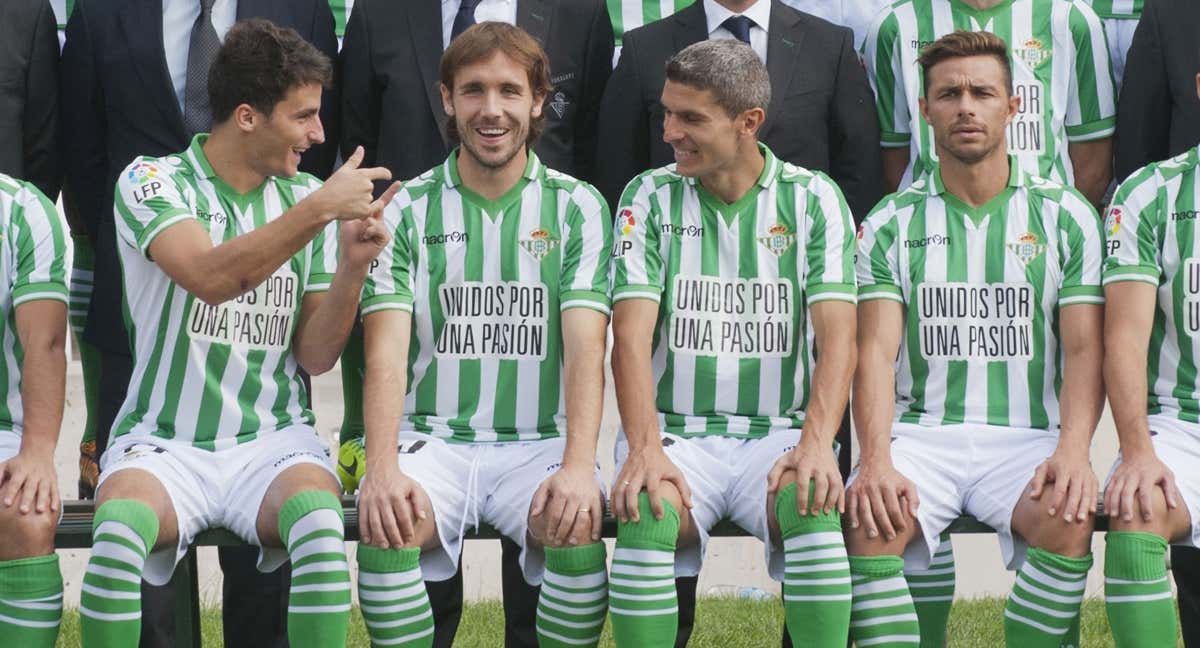Joan Verdú en su paso por el Betis./
