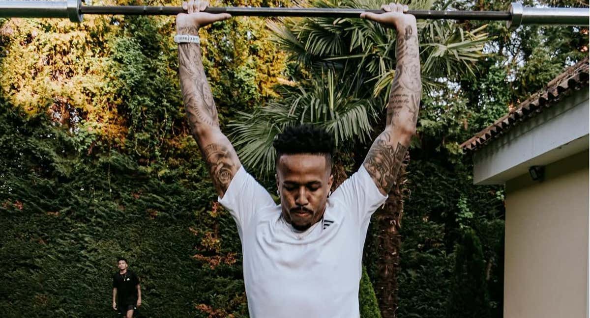 Militao, en su proceso de recuperación. /INSTAGRAM