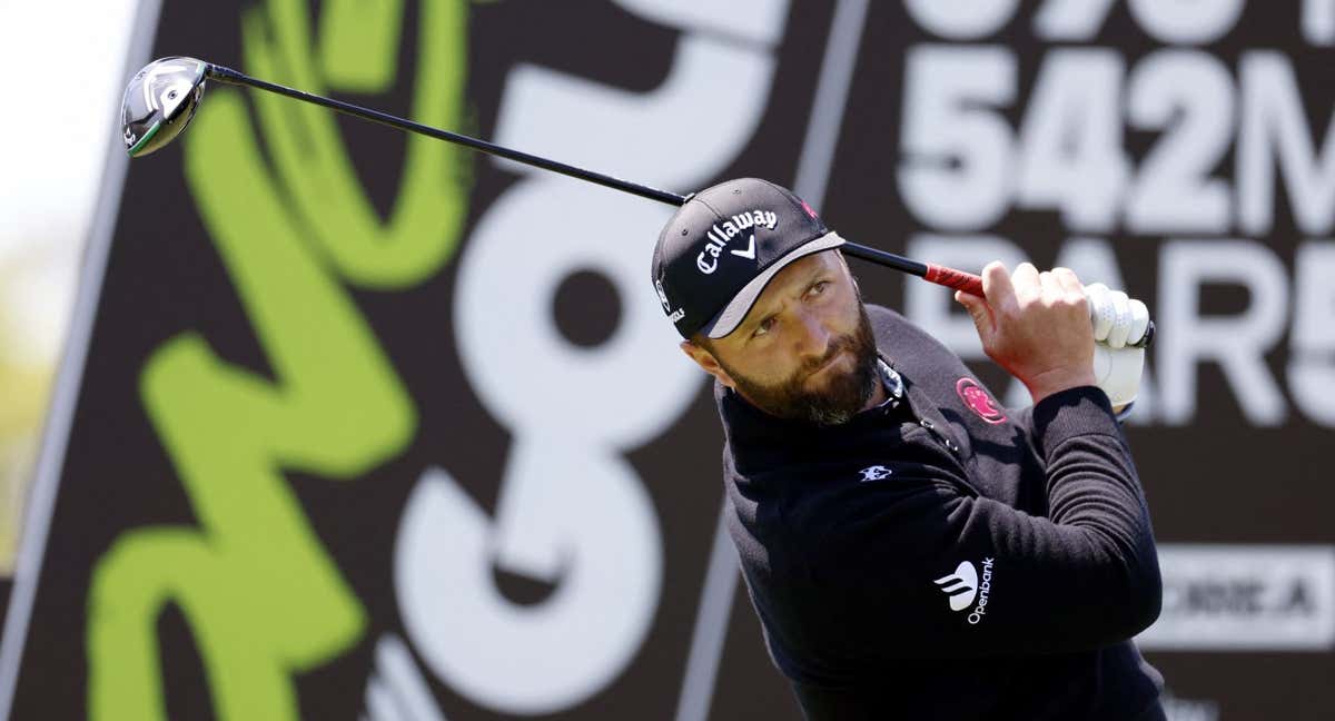 Jon Rahm durante su último torneo en Corea./Reuters