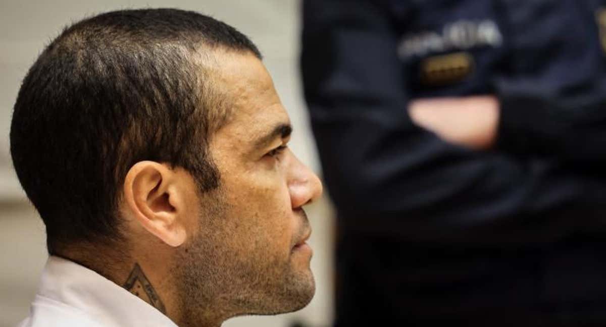 Dani Alves, en el juicio. /EFE
