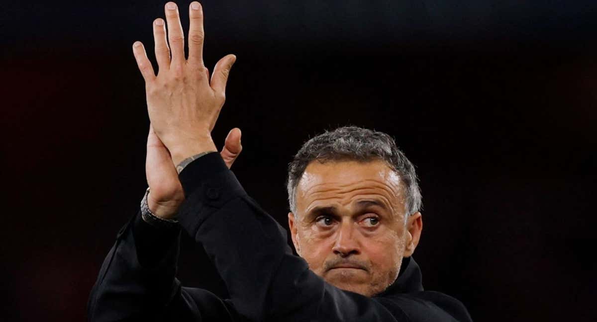 Luis Enrique, entrenador del PSG. /Reuters