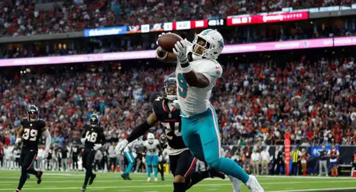 Imagen de los Dolphins esta temporada./AFP