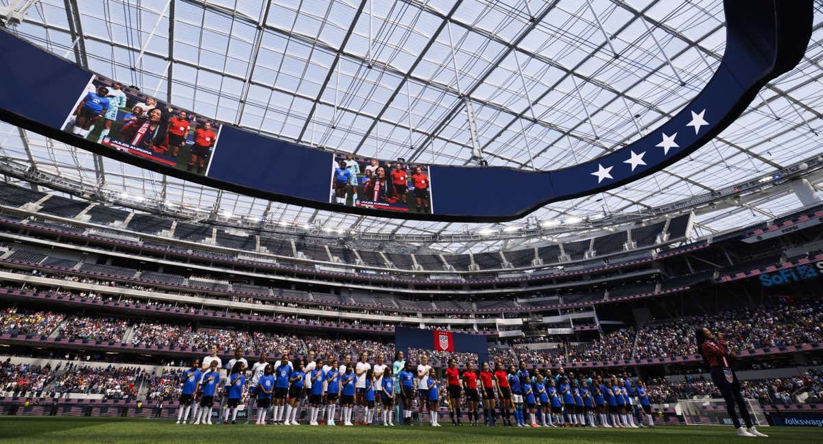 El estadio SoFi de Inglewood. /GETTY