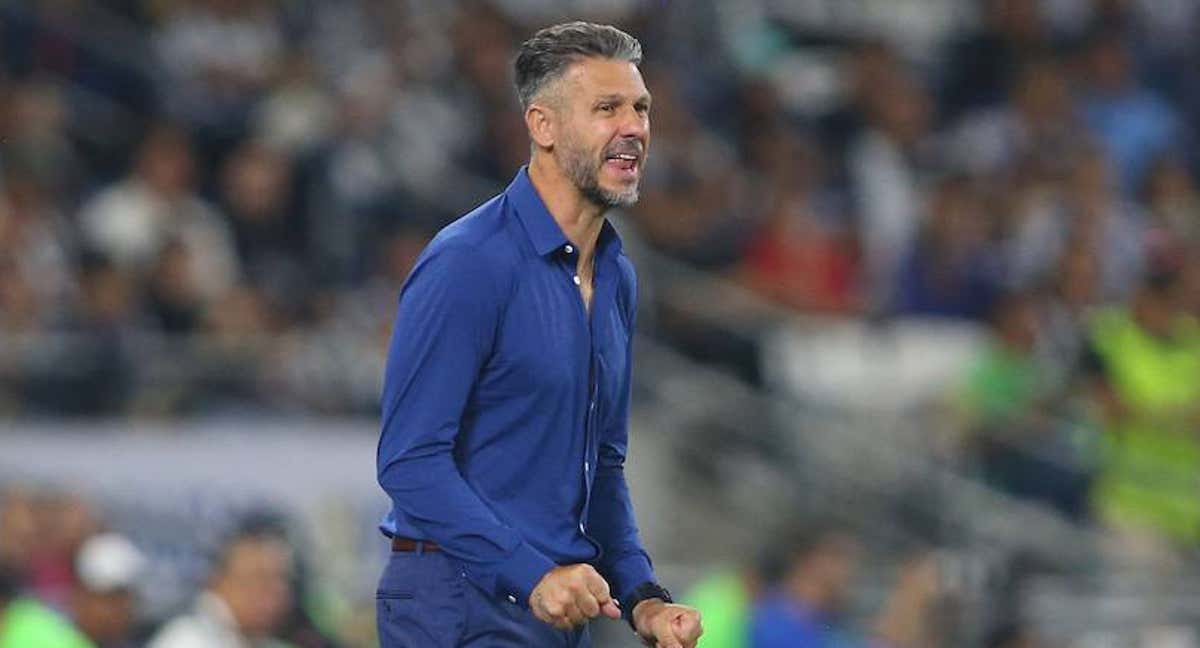 Martín Demichelis era el entrenador de Monterrey./