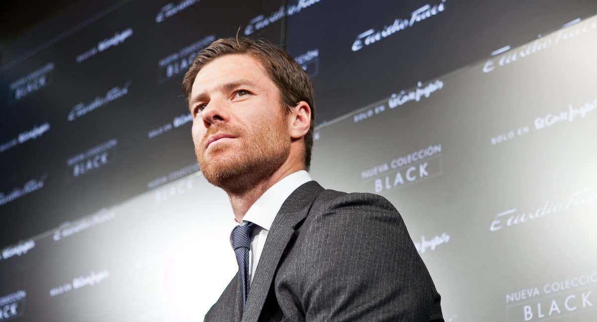 Xabi Alonso, en un acto de una marca de ropa. /
