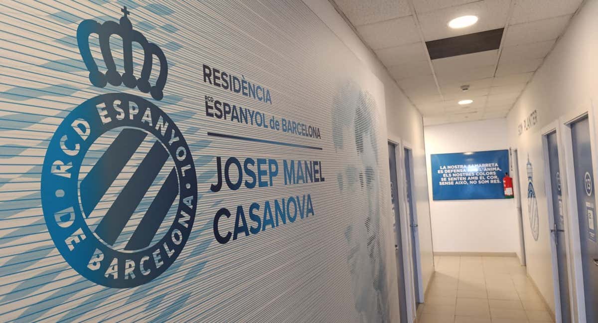 Pasillo de la Residencia Josep Manel Casanova. /RELEVO