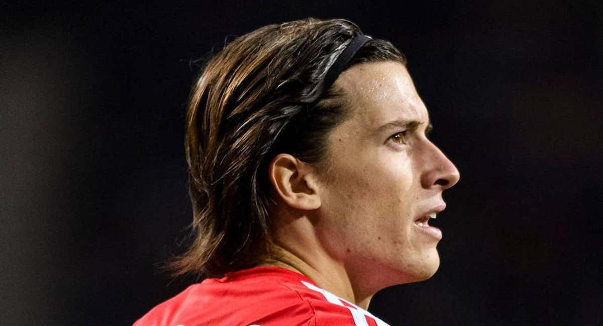 Álvaro Carreras, con el Benfica./BENFICA