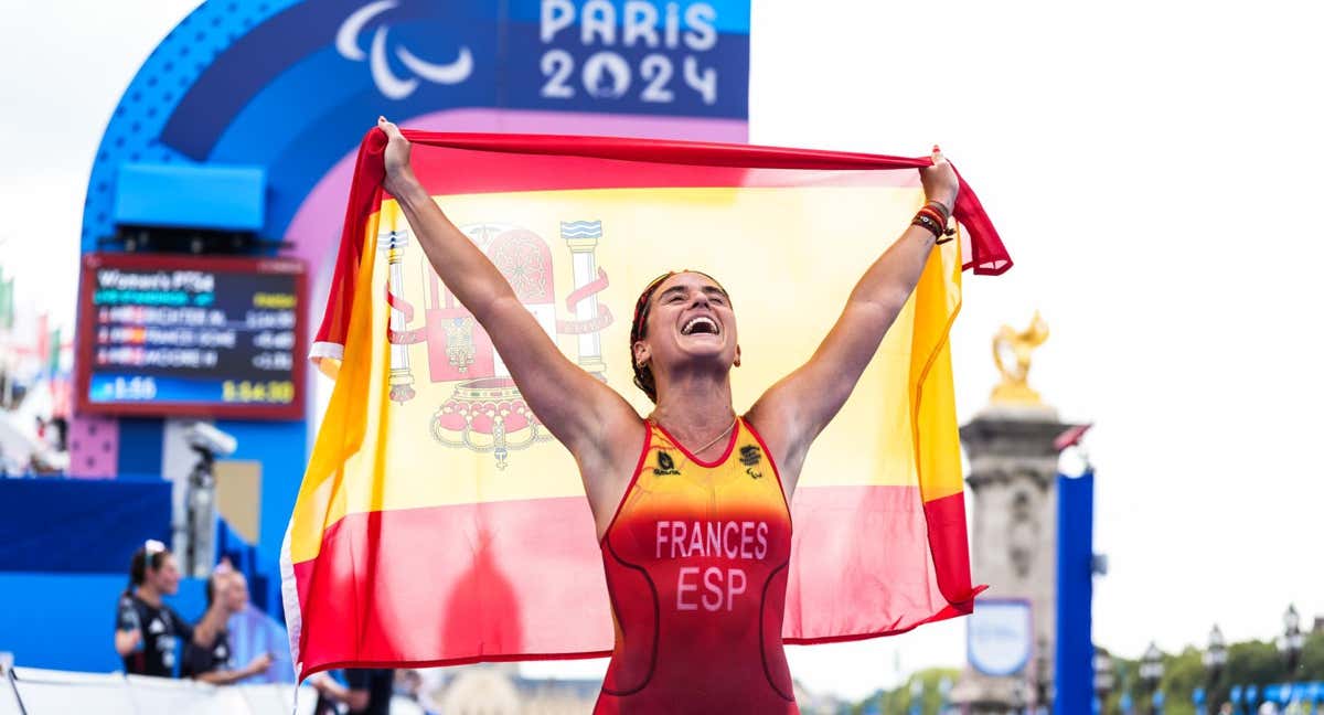 Marta Francés, subcampeona paralímpica en París 2024. /CPE
