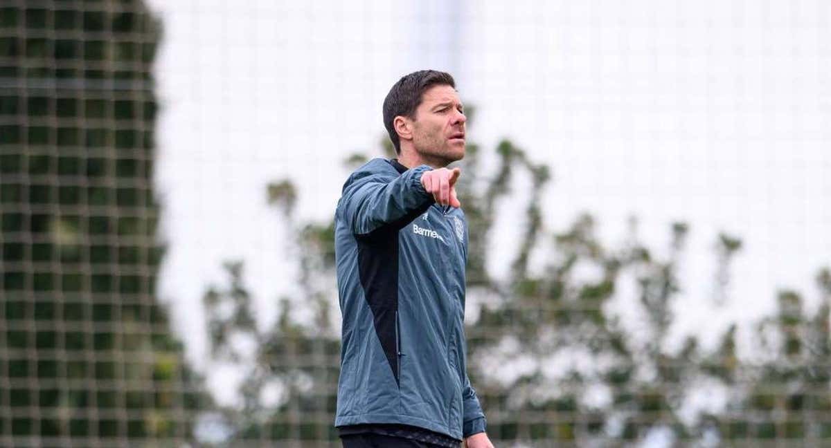 Xabi Alonso, en Valdebebas./REAL MADRID