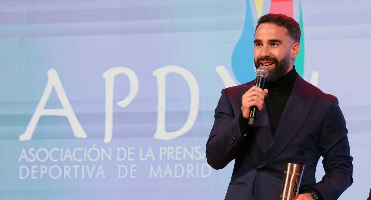 Dani Carvajal, en un acto el pasado mes de enero. /EFE