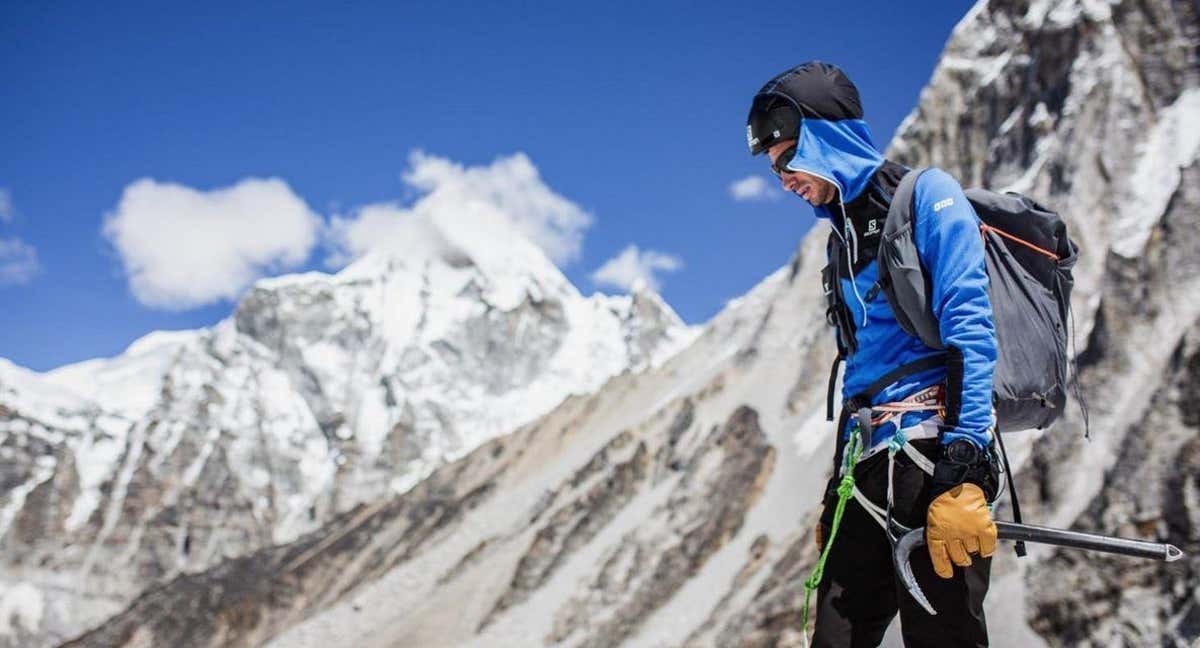 Kilian Jornet en el Everest./Kilian Jornet