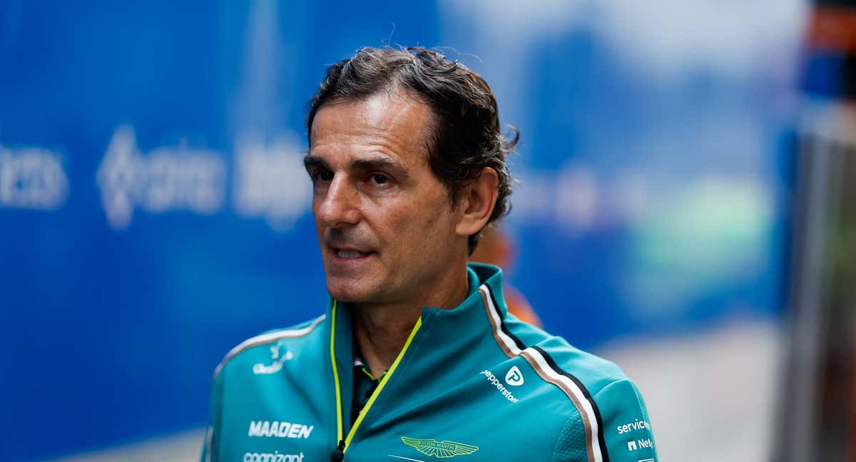 De la Rosa, en el paddock de Mónaco./AFP