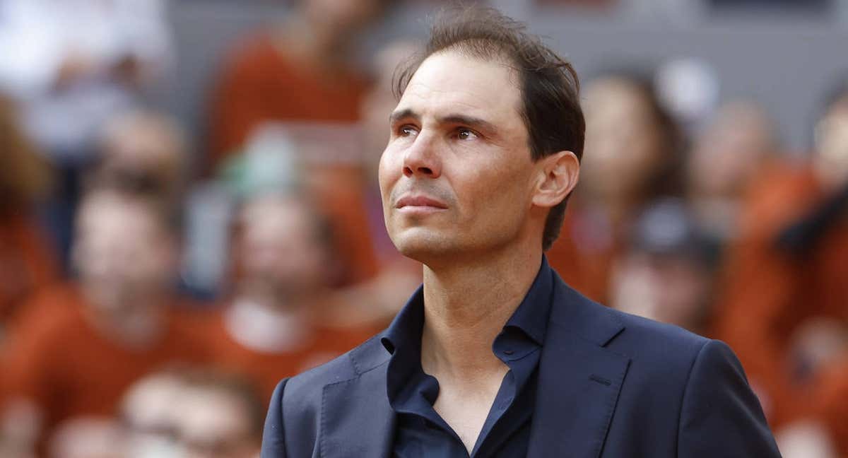 Rafa Nadal, durante su homenaje en Roland Garros. /EP