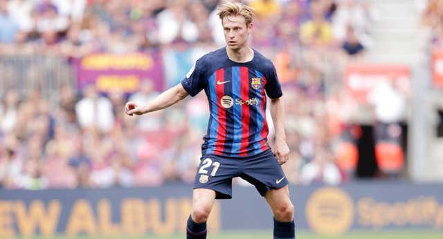 De Jong cuando Pedri está cerca