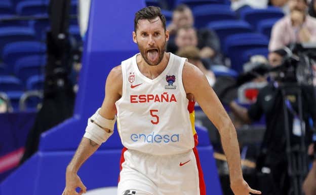 Rudy Fernández, durante el Eurobasket.  getty