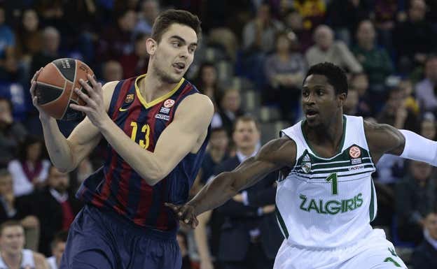 Tomas Santoransky en su anterior etapa en el FC Barcelona. getty