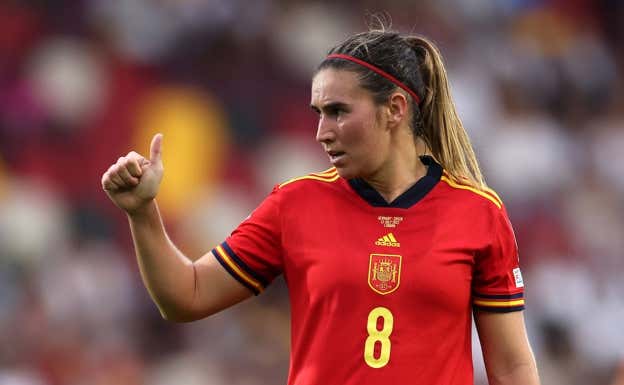 Mariona Caldentey fue una de las futbolistas más utilizadas por Jorge Vilda durante la Eurocopa.  GETTY IMAGES