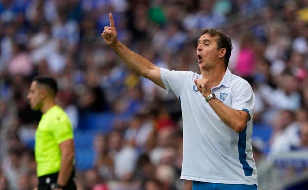 Lopetegui, en un partido de esta temporada con el Sevilla.  GETTY