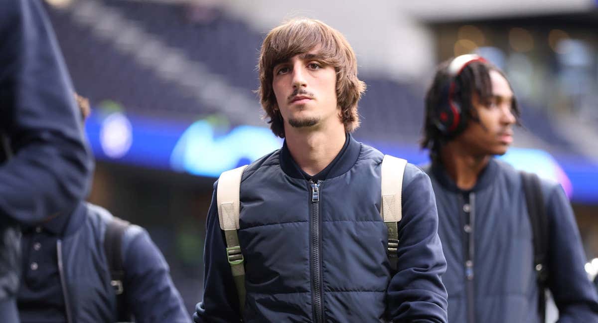 Bryan Gil todavía no ha debutado con el Tottenham esta temporada. /GETTY IMAGES