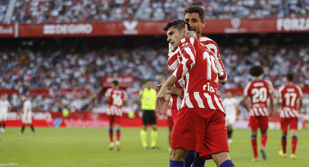 Morata marcó el segundo gol del partido. /GETTY