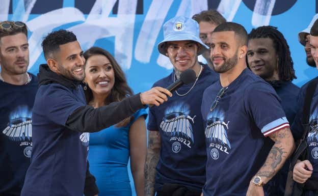 Kyle Walker, futbolista del Manchester City. Getty Images